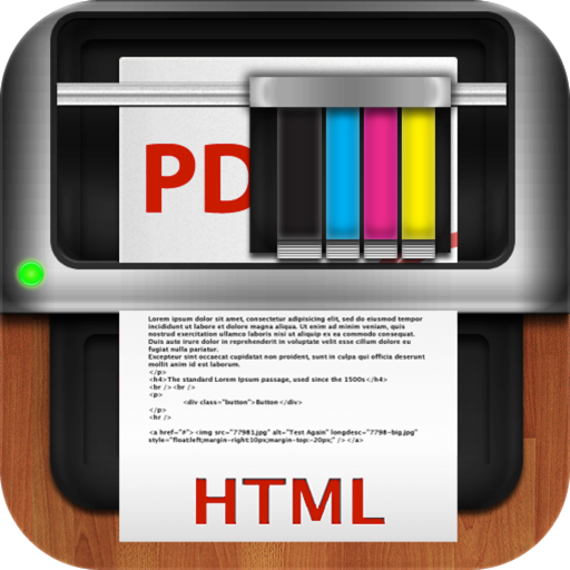 PDF to HTML Converter Pro icon