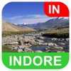 Indore, India Offline Map - PLACE STARS