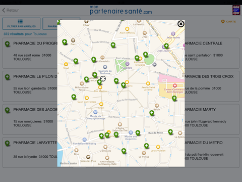 Screenshot #6 pour GéoPharma Mobile