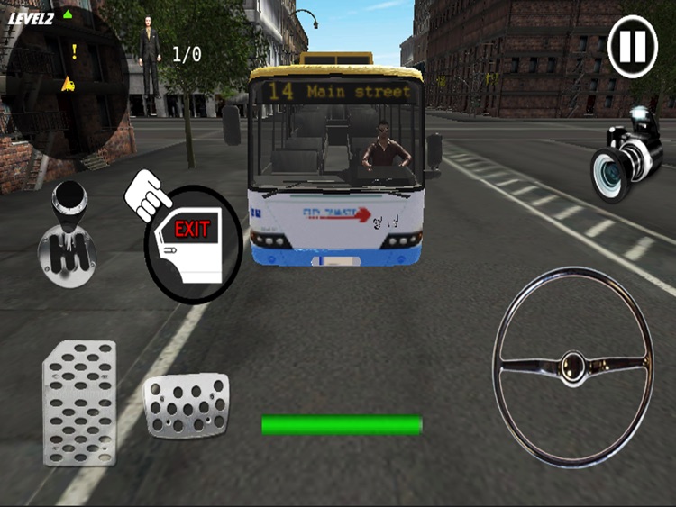 Crazy Bus Simulator 3D HD screenshot-4