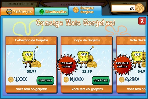 SpongeBob Diner Dash screenshot 4