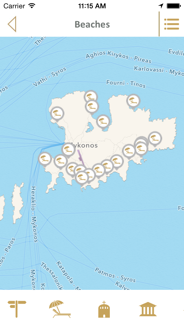 Screenshot 4 of Palladium Hotel Mykonos for iPhone App