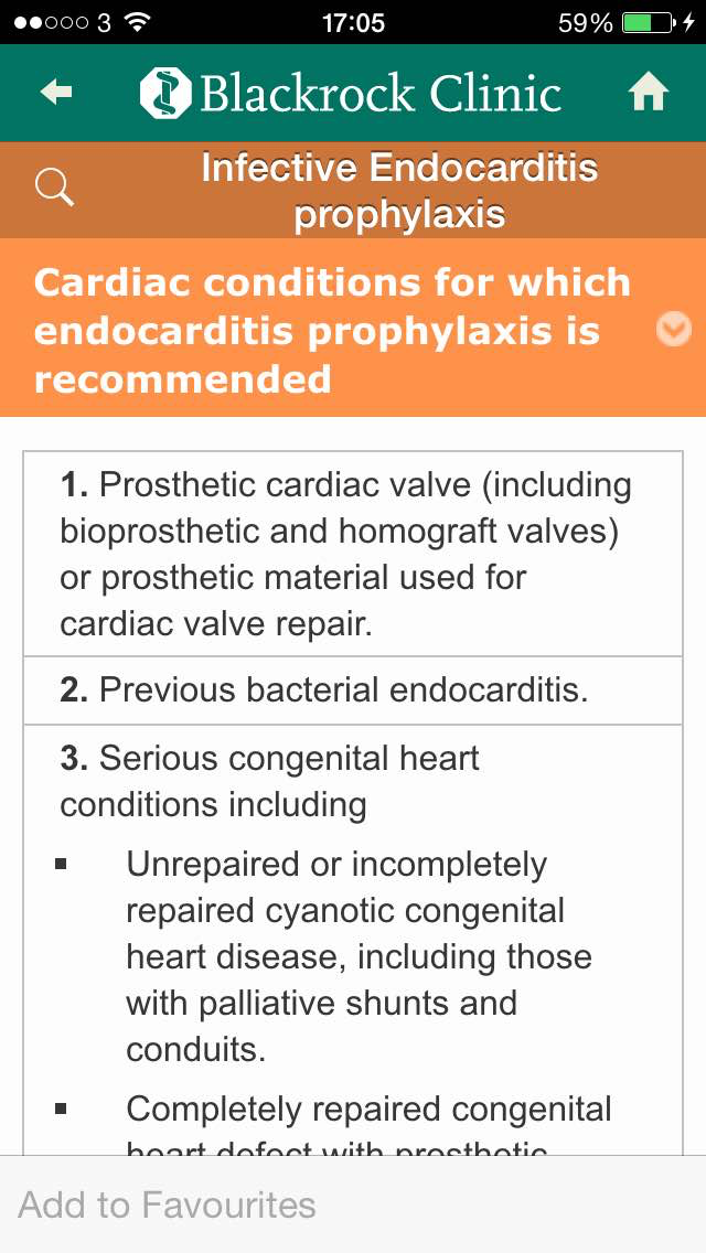 Blackrock Clinic Antimicrobial Guidelines in Adults screenshot 3