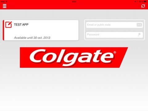 Colgate POC Fieldwork screenshot 2