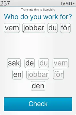 Game screenshot Learn Swedish - Fabulo mod apk