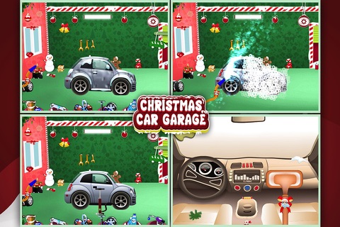 Christmas Car Garage Fun screenshot 2