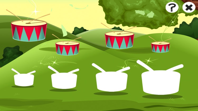 Animal game for children age 2-5: Get to know the animals of the forest with music