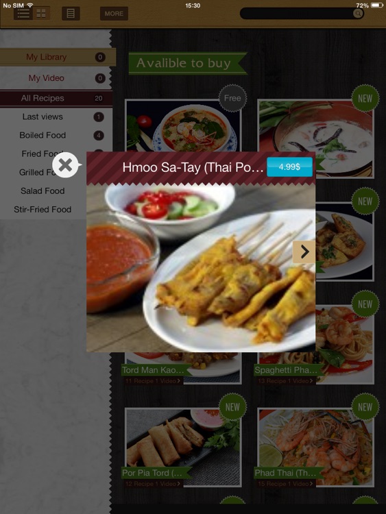 Thai Cooking Recipes screenshot-3