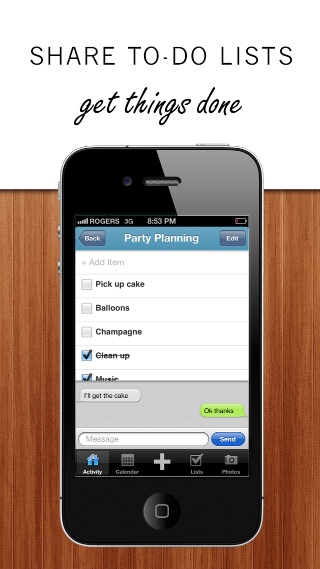 SimplyUs - Shared Calendar, ToDo Task List & Organizer for Couples screenshot