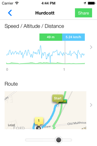 Kinetic GPS screenshot 4