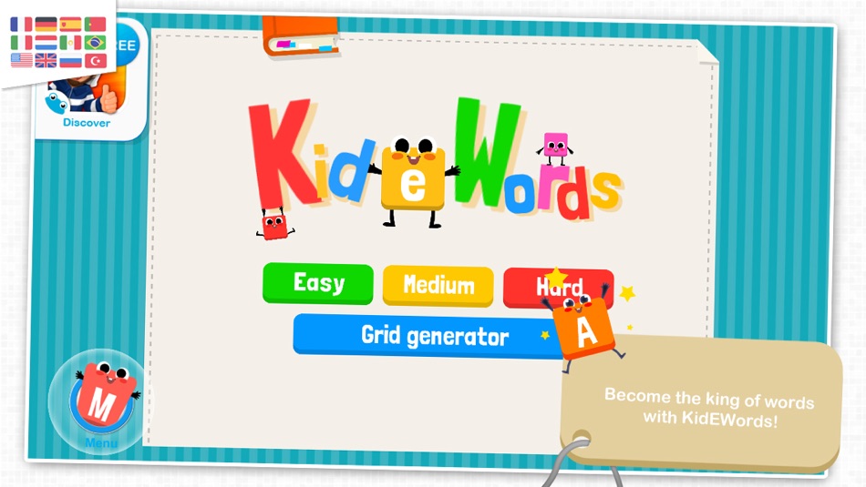 KidEWords - Crossword puzzles for kids - 1.1 - (iOS)