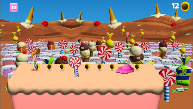 Candy City Sky Surfers - Skateboard/hoverboard-surfing run g(圖3)-速報App