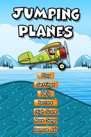 Jumping Planes - The Race against the Mighty Storm - Free Version screenshot 2