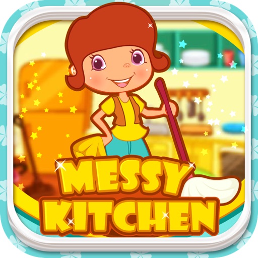 Messy Kitchen - Clean Up Games icon