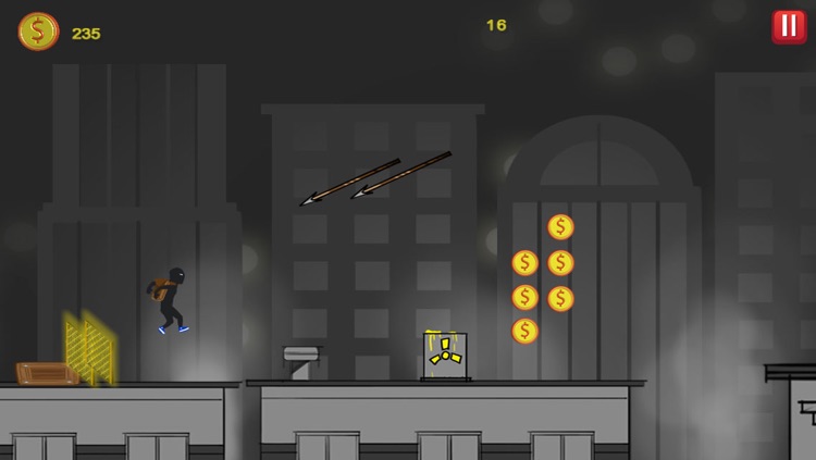 A Stickman Roof Top Run - eXtreme Stunts Edition