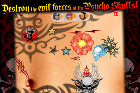 Tattoo Design Battle 2: Multiplayer Tatoos Tribal War Games - FREE screenshot 3