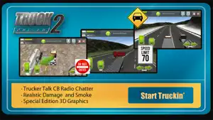 Truck Driver Pro 2: Real Highway Traffic Simulator Game 3D screenshot #2 for iPhone