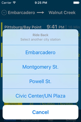 My BART Commute screenshot 4