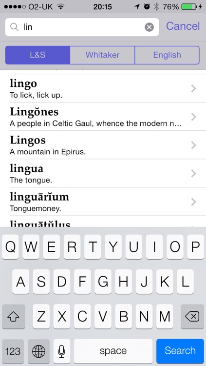 Latin +