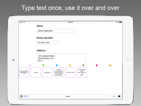 Screenshot #4 pour Paste It Keyboard
