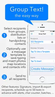 group text! iphone screenshot 1