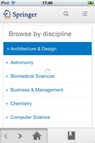 SpringerLink screenshot 2