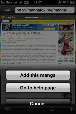 Manga. screenshot 2