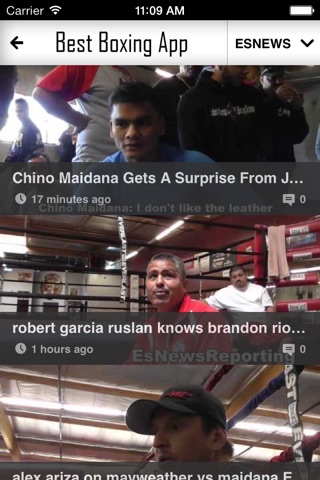 Boxing News App screenshot 4