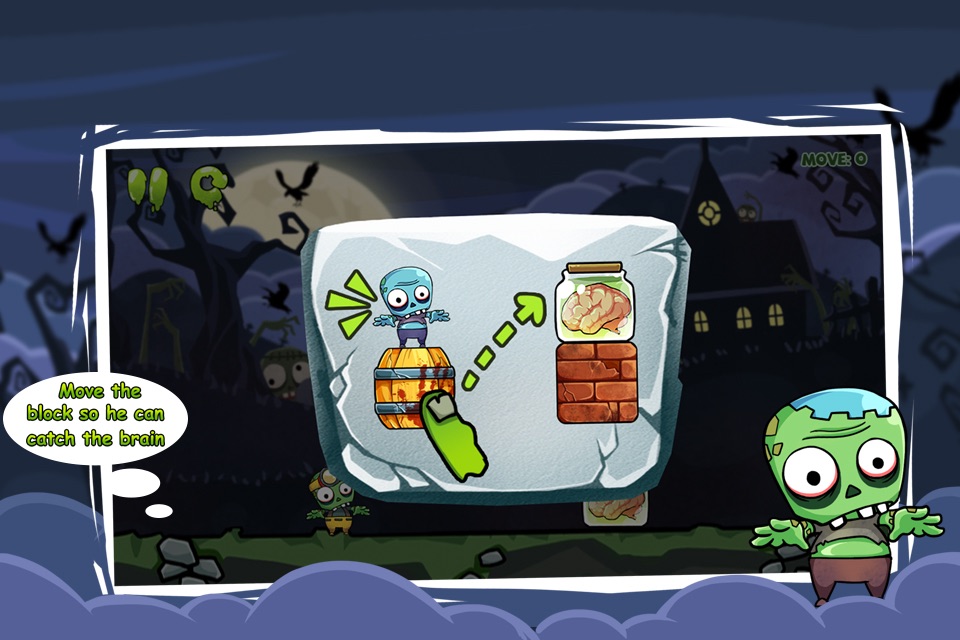 Chibi Zombies : Where's my brain? screenshot 3