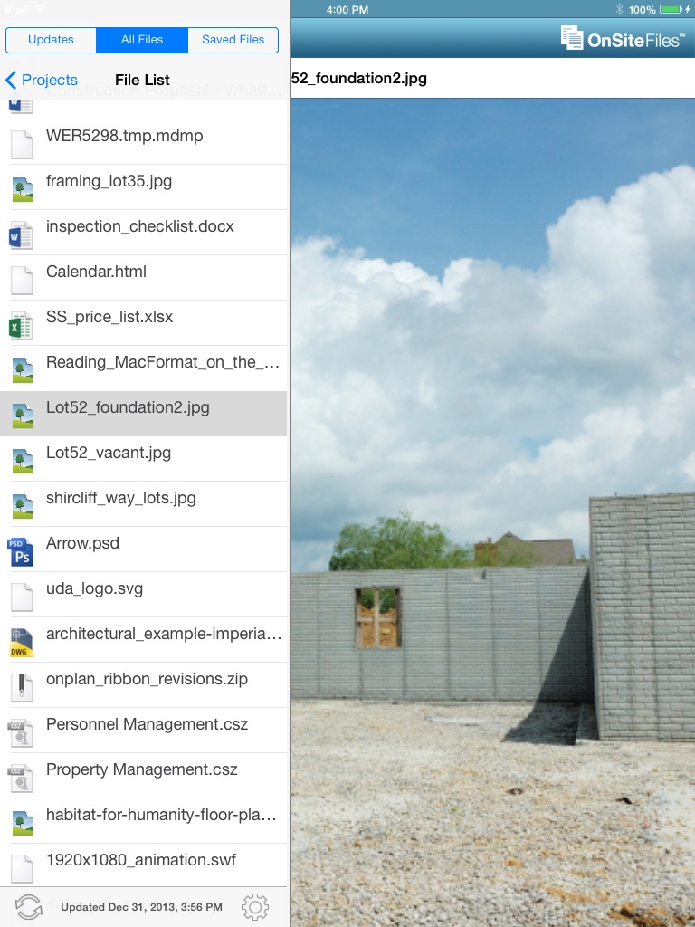 OnSite Files for iPad screenshot 4
