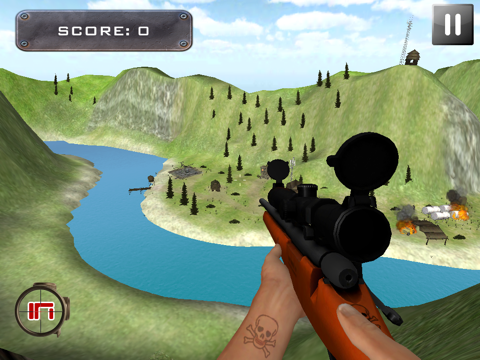 Screenshot #6 pour Army Sniper Valley War Free