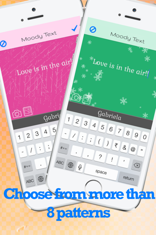 Textie!- create text images for social posts with swipes screenshot 4