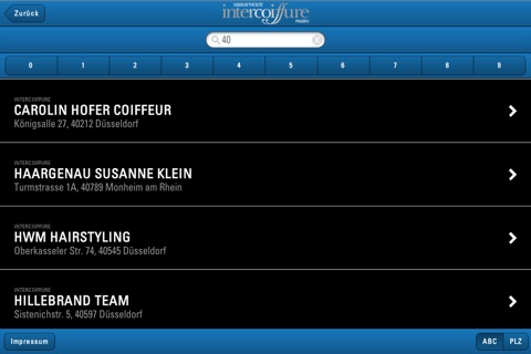 Intercoiffure Finder 2 screenshot 2