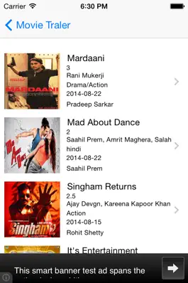 Game screenshot MovieTrailer apk