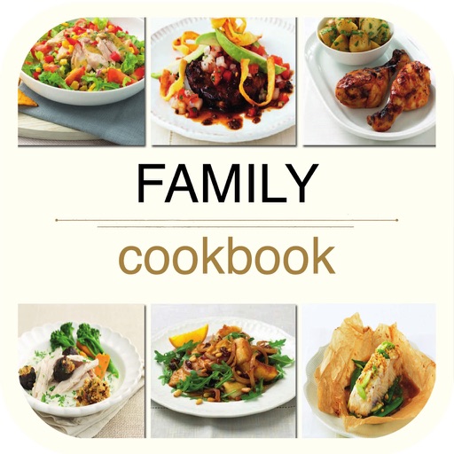 Family Cookbook - Step by Step for iPad icon