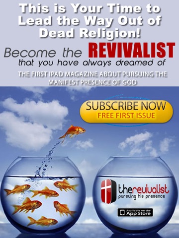 Скриншот из The Revivalist-a Christian Magazine about Living a Supernatural Lifestyle of Revival