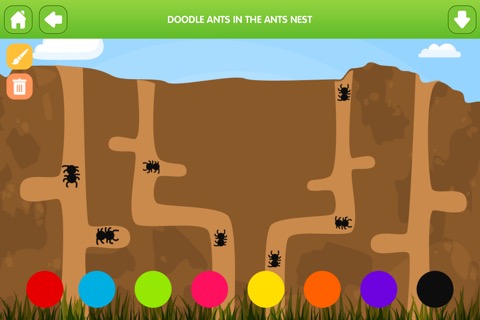Doodle Fun Bugs Free - Preschool Coloring and Drawing Game for Kidsのおすすめ画像3
