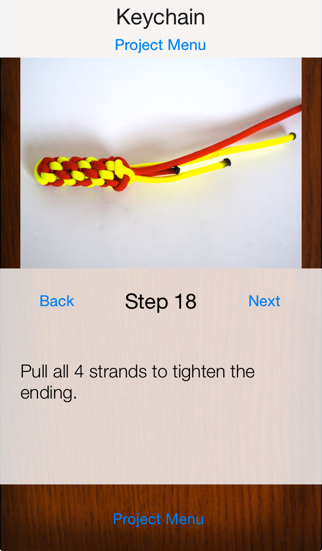 paracord step-by-step iphone screenshot 4