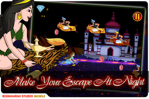 Arabian Princess in the Night of the Great Royal Kingdom Palace Escape - Free Kids Game screenshot 2