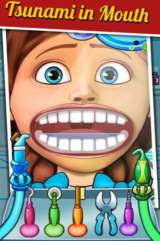 Amateur Dentist Free: Crazy Dental Club for Girls, Guys & Penguin - Surgery Games screenshot 2
