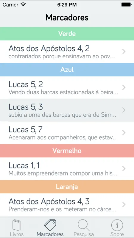 Pocket Biblia - Bíblia Católica screenshot 4 of 5