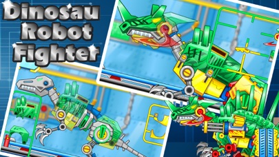Dinosaur Robot Fighter app screenshot