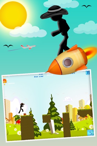 Stick Flick - Top Free Swipe & Jump Game screenshot 2