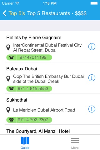 Top5 Dubai - Free Travel Guide and Map screenshot 4