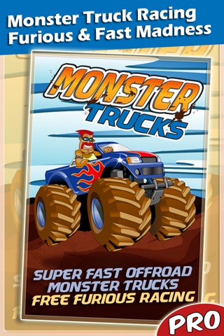 An Offroad Monster Truck Race – The Extreme Police Chase Racing Game screenshot 2