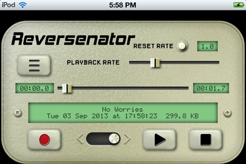 Reversenator screenshot 2