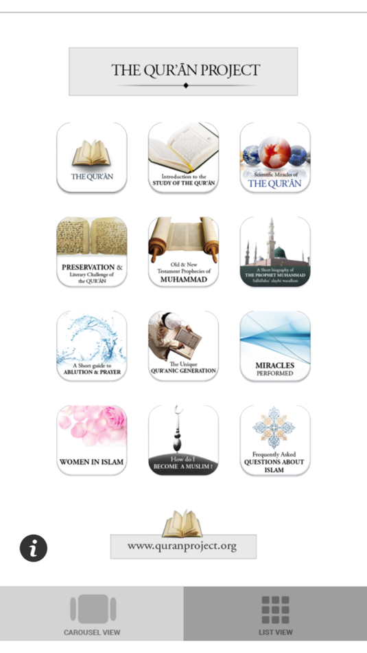 #4. Quran Project (iOS) By: Ashraf Samy