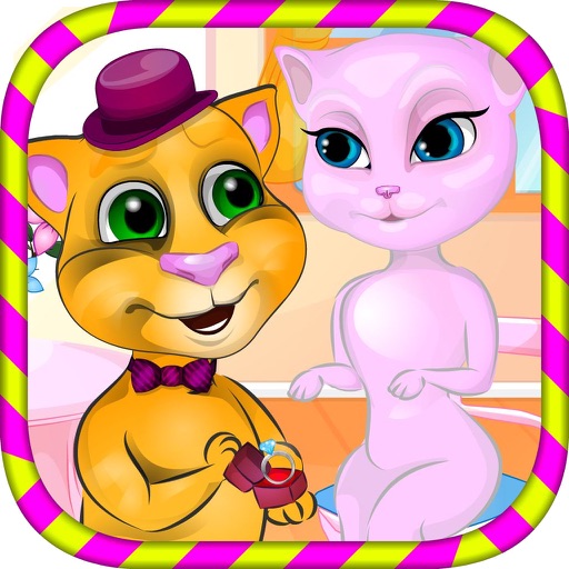 Cat Wedding Icon