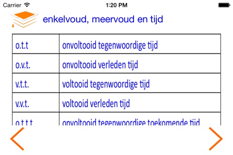 werkwoord spelling nl screenshot 3