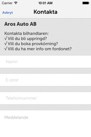 Aros Auto AB screenshot 2